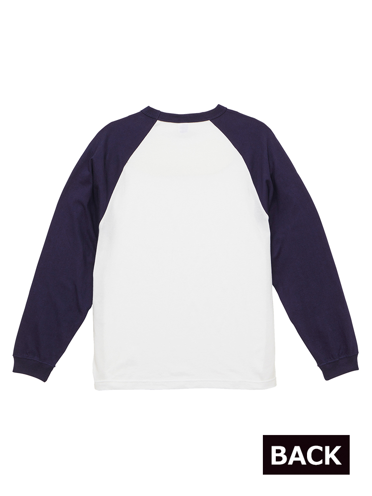 オリジナルTシャツをCB-5048: 5.6oz ラグラン ロングスリーブ Tシャツ