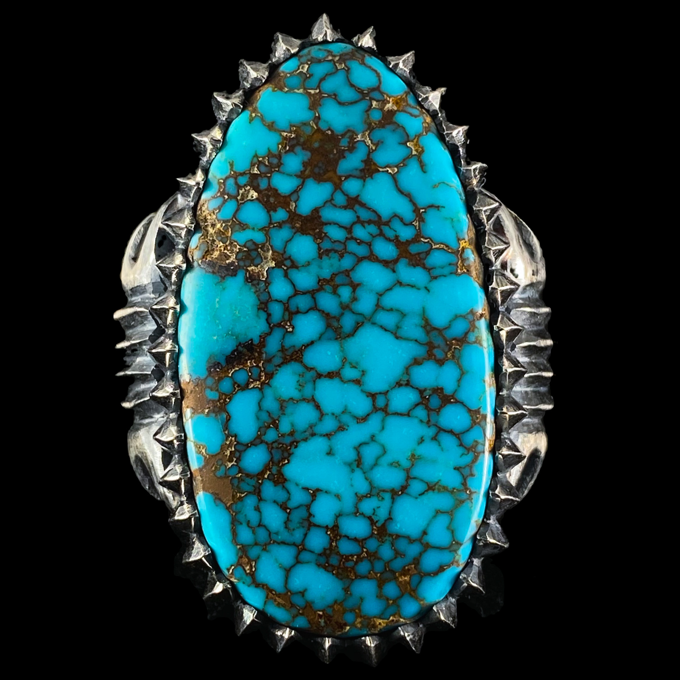 Candelaria Turquoise Yasu-bezel Original ring 272 | ターコイズ