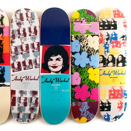 Andy Warhol ”最後の晩餐” スケートボード4枚セット Andy