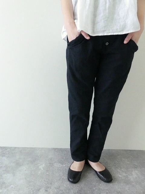 KAPITAL / キャンバスサルエルヌーベルパンツ/ボトム/1/コットン/BLK