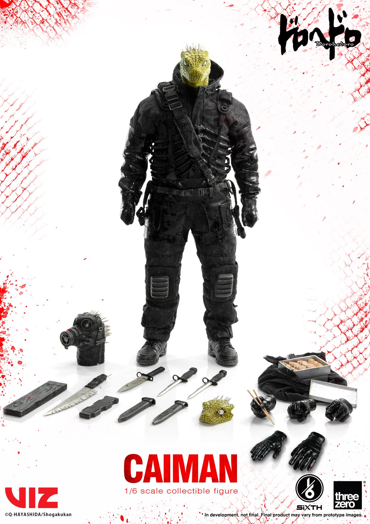 Dorohedoro - Caiman SiXTH 1/6 Scale Figure - Spec Fiction Shop