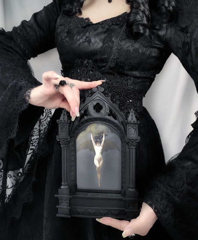 Cathedric Photo Frame / BLACK / フォトフレーム【Alchemy Gothic