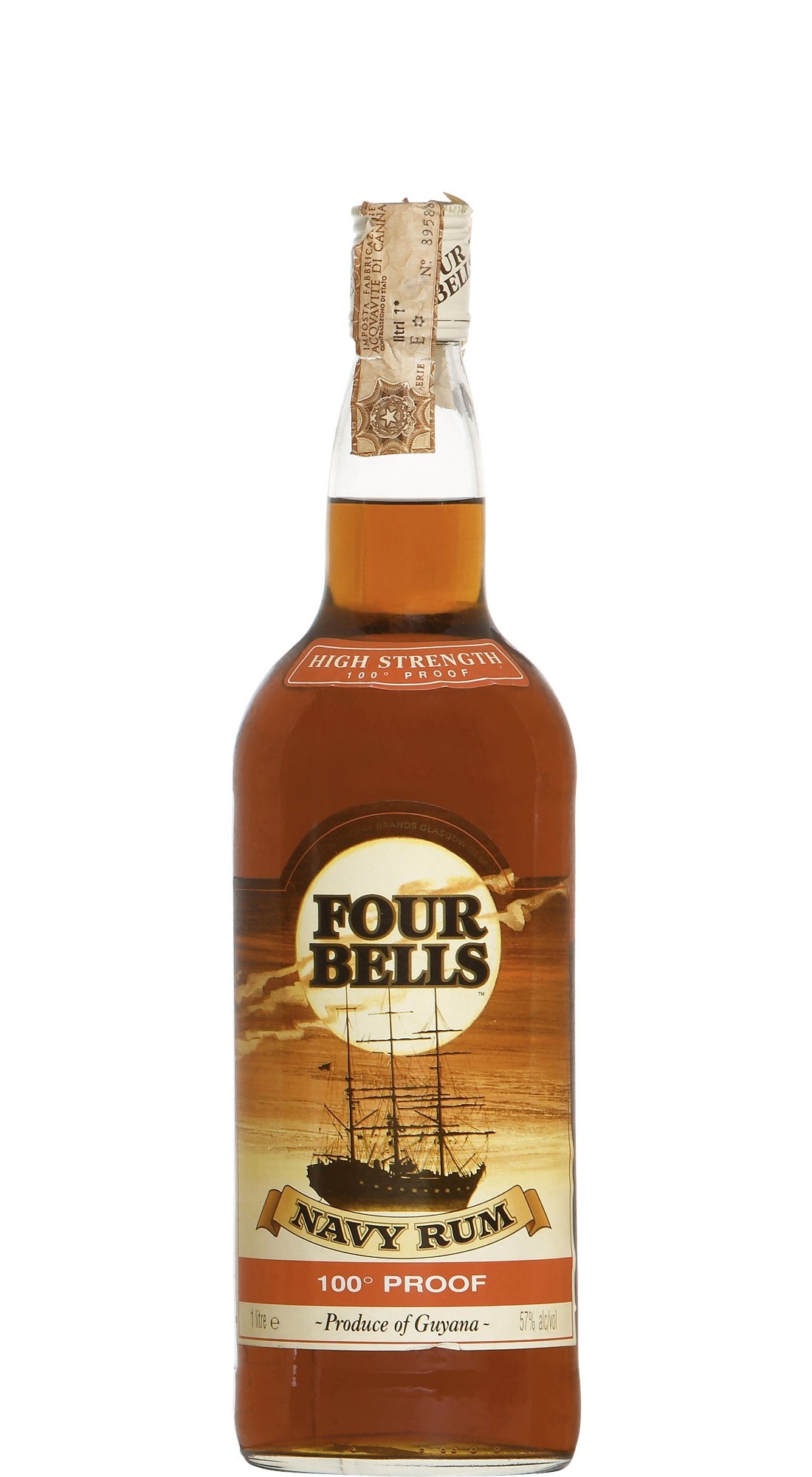 Four Bell's Rum 57° cl 100