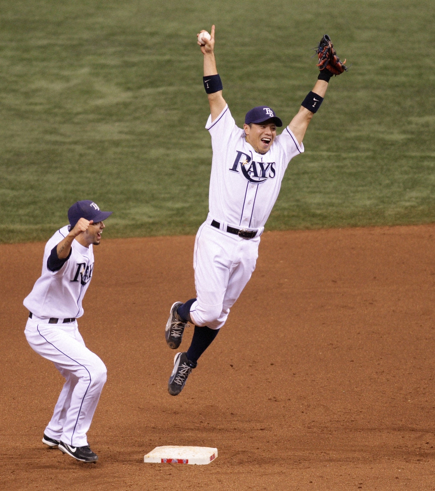 岩村明憲／”アリーグ優勝” ボブルヘッド人形 (2018／タンパベイ