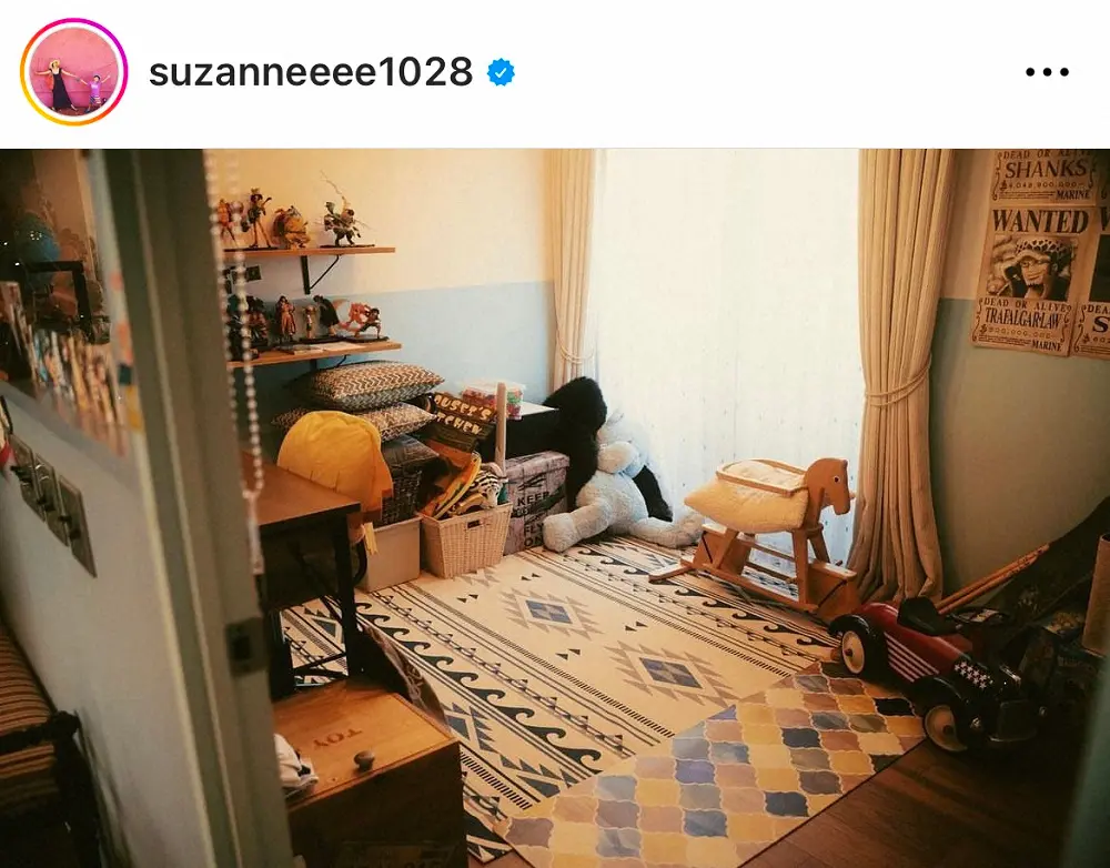 スザンヌ公式インスタグラム（＠suzanneeee1028）から - スポニチ