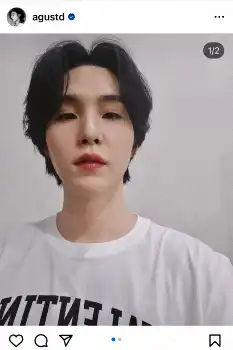 BTS・SUGAのインスタグラム（@agustd）から - スポニチ Sponichi Annex