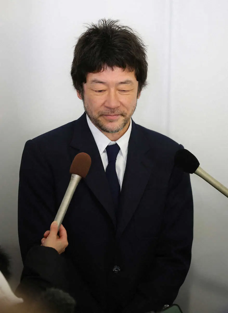 西田敏行さんお別れの会＞お別れの会に参列する堺正章（撮影・松永 柊