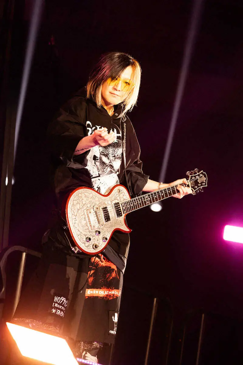 東京ドーム公演を行ったGLAYのHISASHI - スポニチ Sponichi Annex 芸能