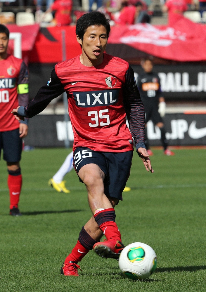 鹿島アントラーズ野沢選手ユニフォーム 鹿島アントラーズ野沢選手