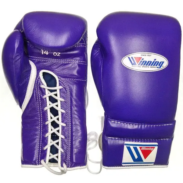Winning ボクシンググローブ 14 oz 紫レアカラー Winning Boxing