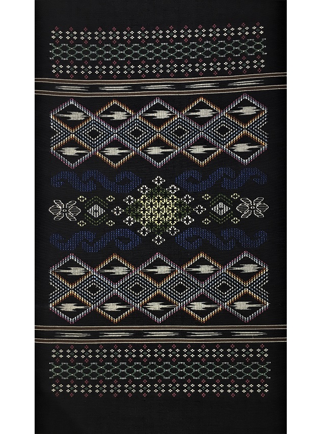 琉球読谷山花織 九寸名古屋帯 浦さやか ティバナ｜着物専門店