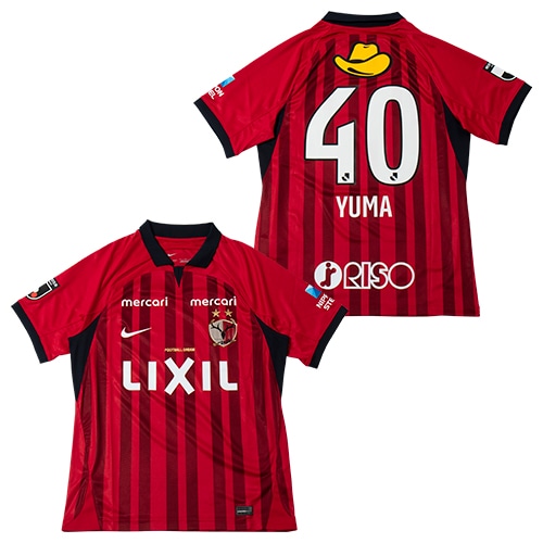 鹿島アントラーズ ブライトン戦 レプリカユニ Lサイズ 中古 40 鈴木優