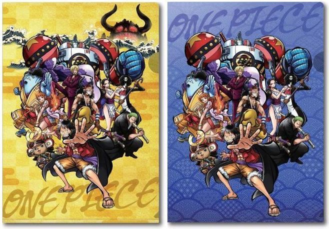 ワンピースクリアファイル110枚