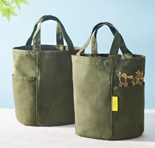 タリーズ“かまわぬ”鳥獣戯画コラボグッズ2022追加アイテム発売、バケツ