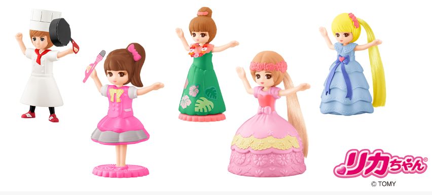 ハッピーセット“リカちゃん”第3弾、アイドル&スクールユニフォームや髪