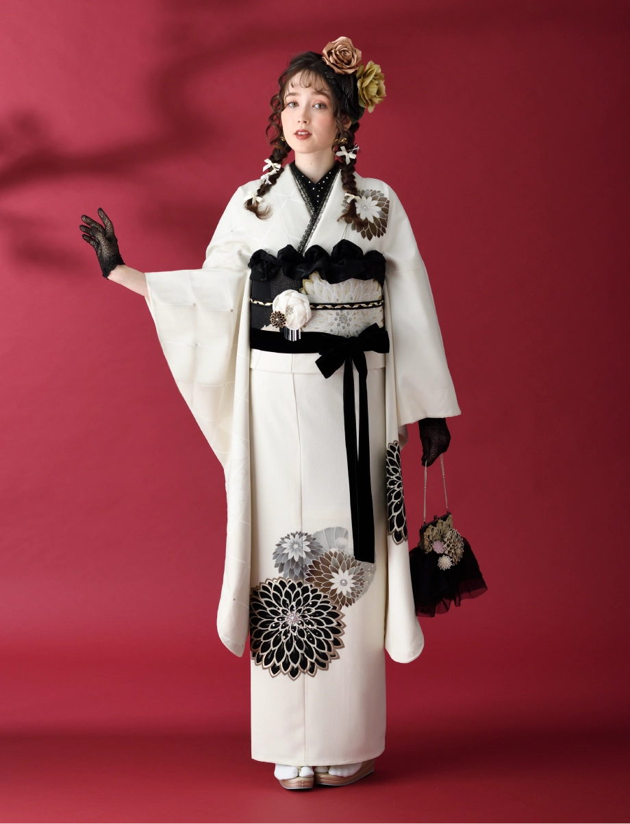 モノトーン振袖特集｜成人式の振袖レンタル・前撮りは「ふりホ」｜写真