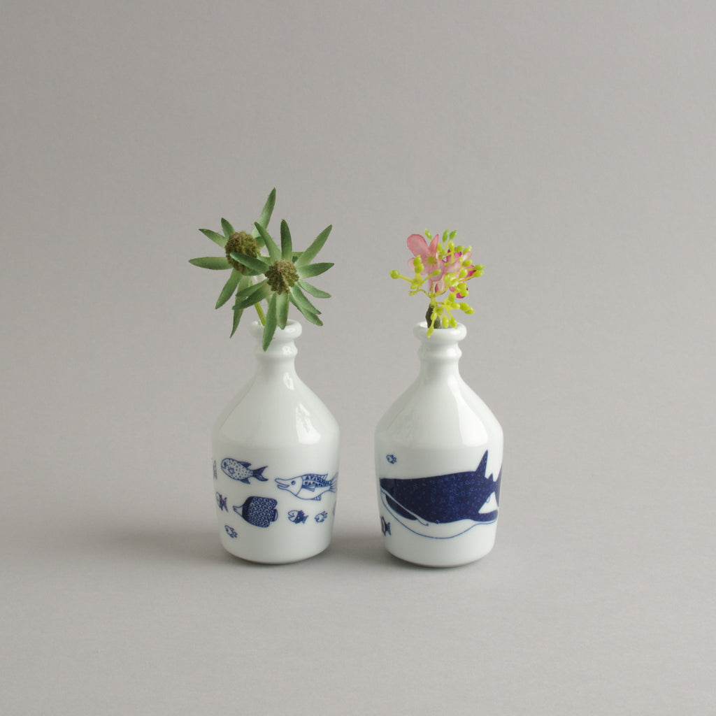 波佐見焼 cocomarine ミニコンプラ瓶 5.5cm/100ml natural69の通販