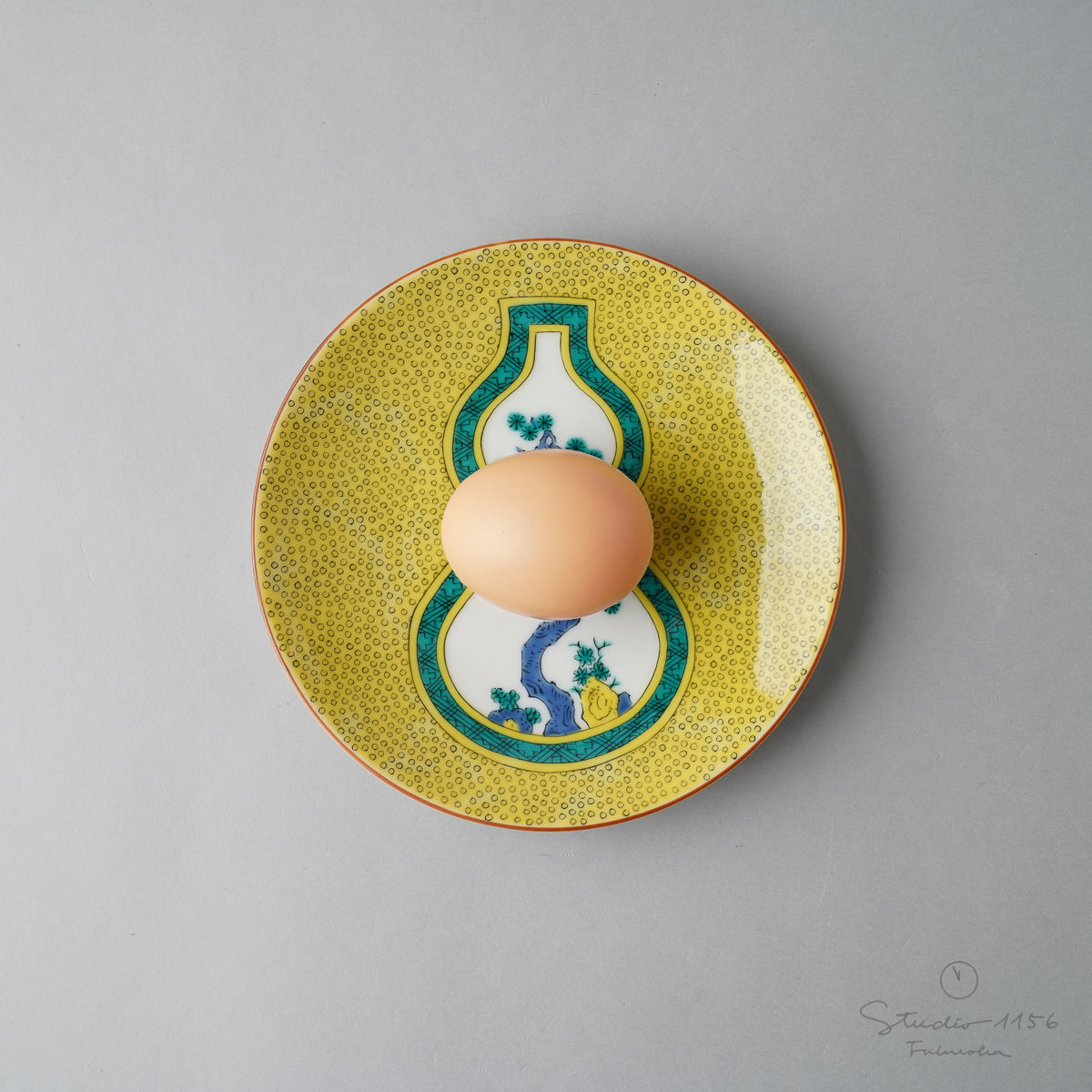 九谷焼 古九谷柄 五寸皿 15cm 青郊窯の通販｜Studio1156 – 【公式