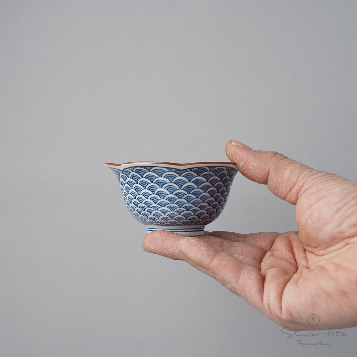 波佐見焼 染付 六方花型小鉢 9cm 高山陶器の通販｜Studio1156 – 【公式