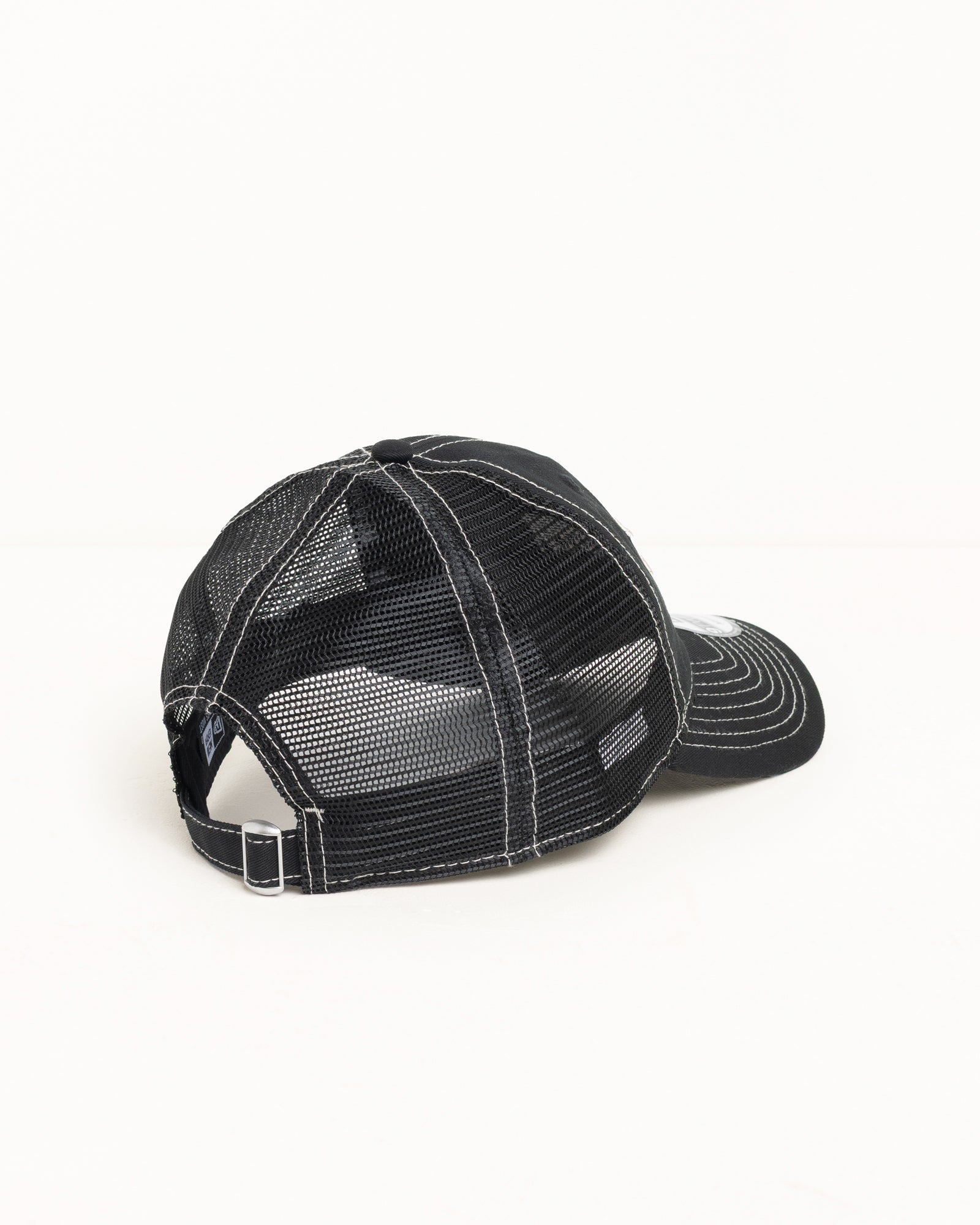 New Era 9TWENTY Basic Trucker – Black | Headwear | Stüssy
