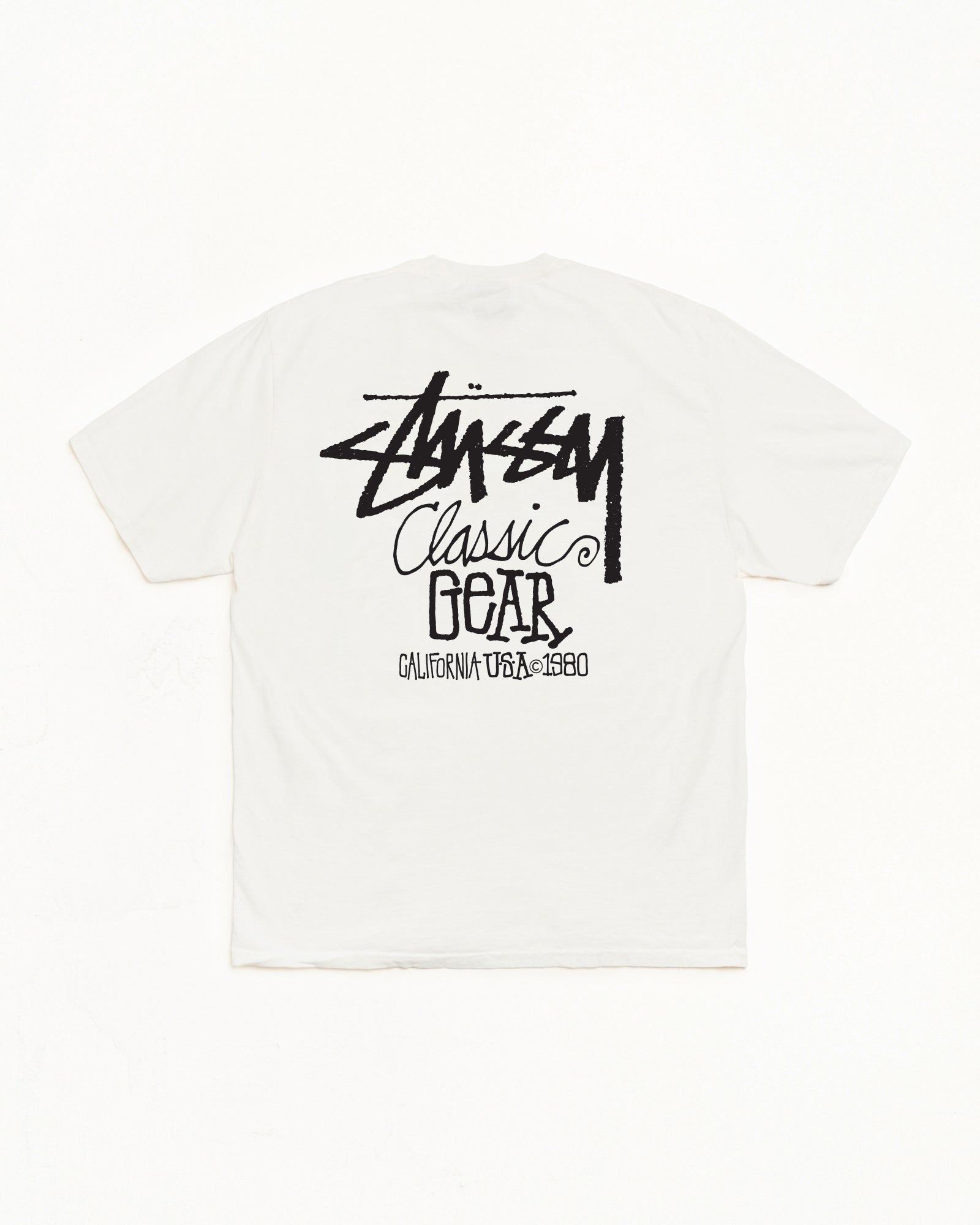 Classic Gear Tee Pigment Dyed – Natural | Tees | Stüssy