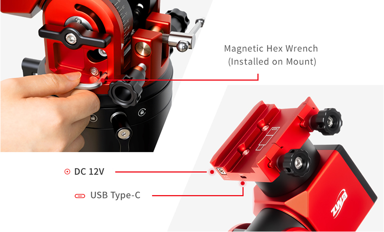 ZWO AM3N 波動歯車架台