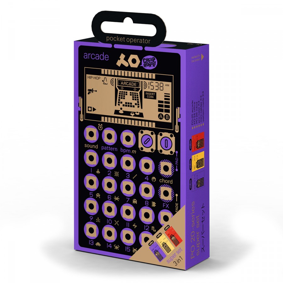 鍵盤楽器 Pocket Operator Arcade PO-20 Amazon | Teenage Engineering