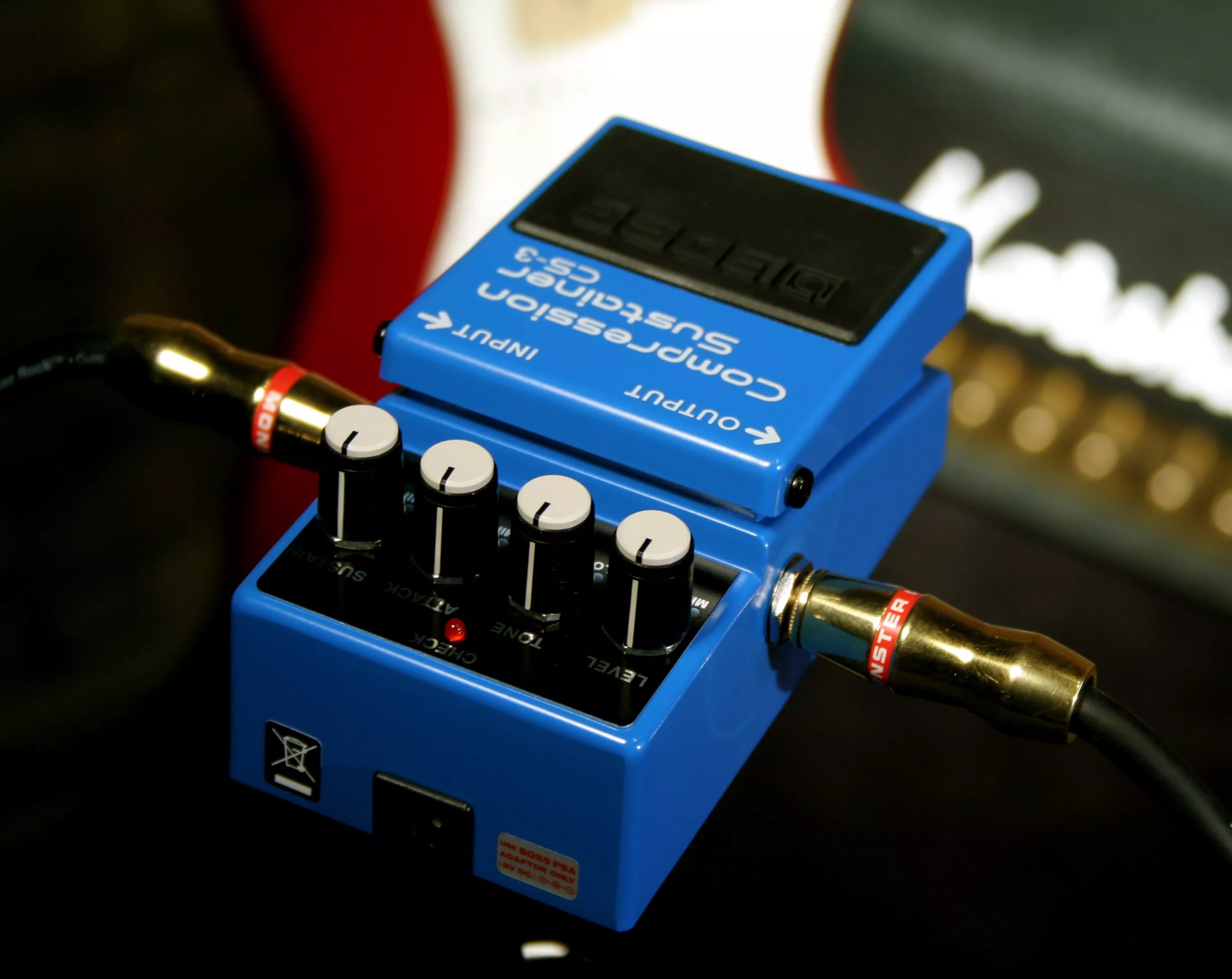 Boss CS-3 Compression Sustainer Compressor, sustain & noise gate