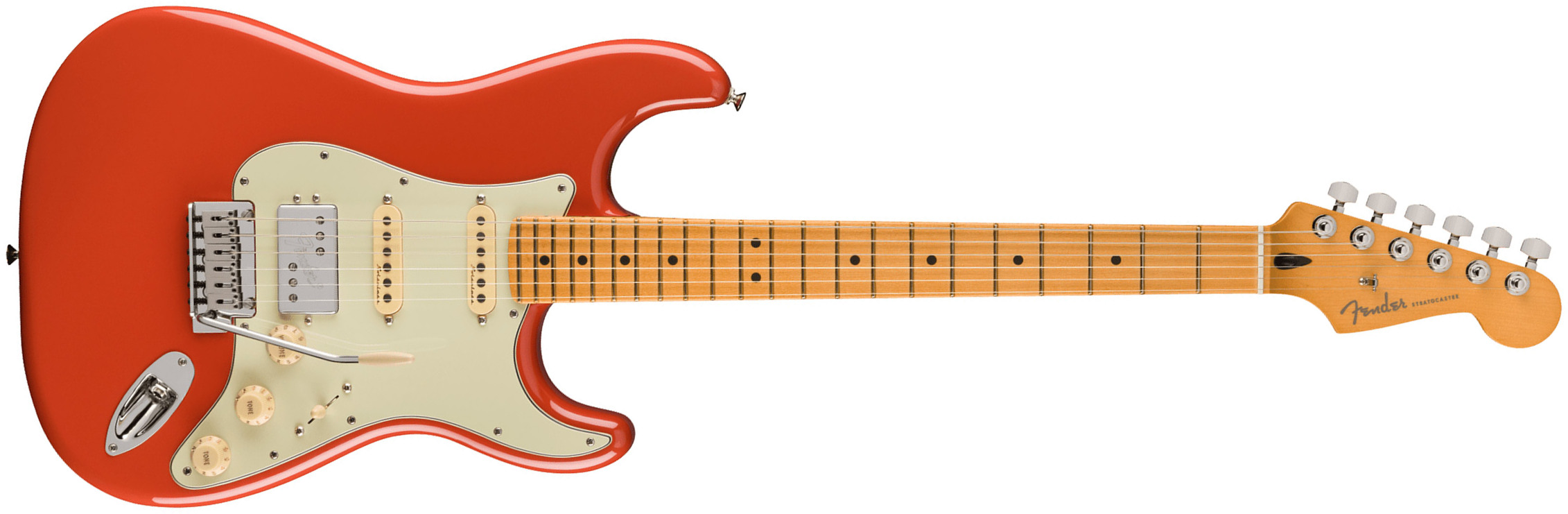 Fender Player Stratocaster Plus HSS (MEX, MN) - fiesta red Str
