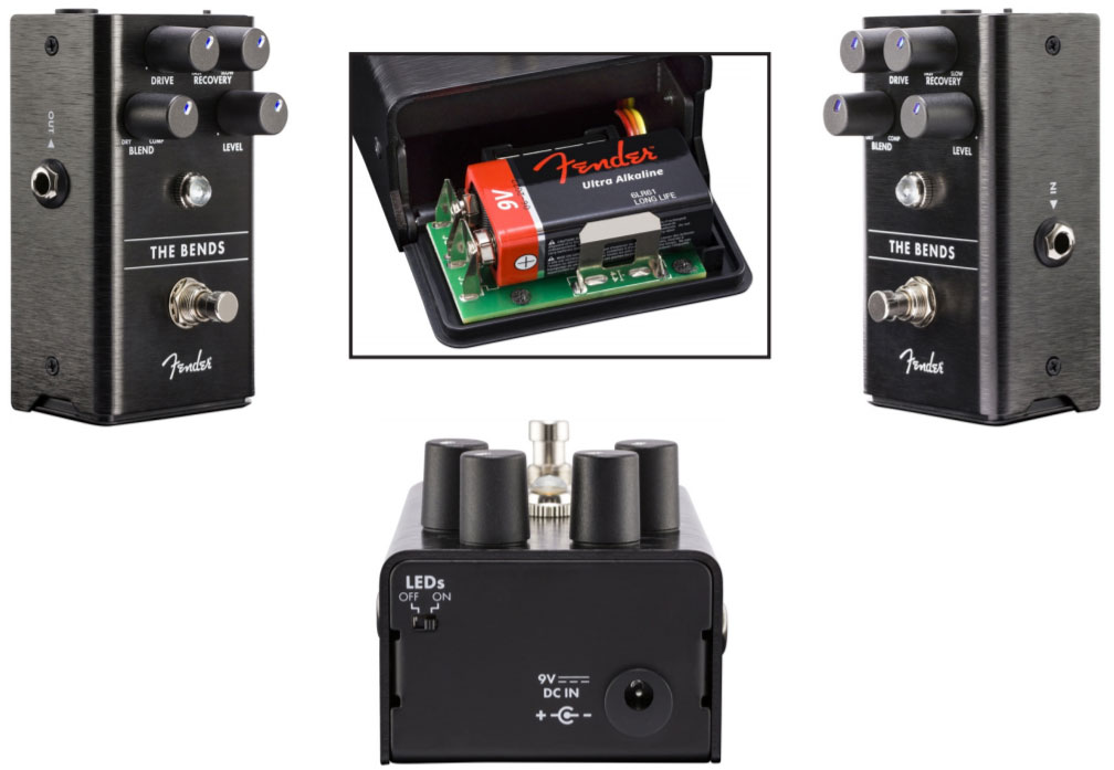 Fender The Bends Compressor Compressor, sustain & noise gate