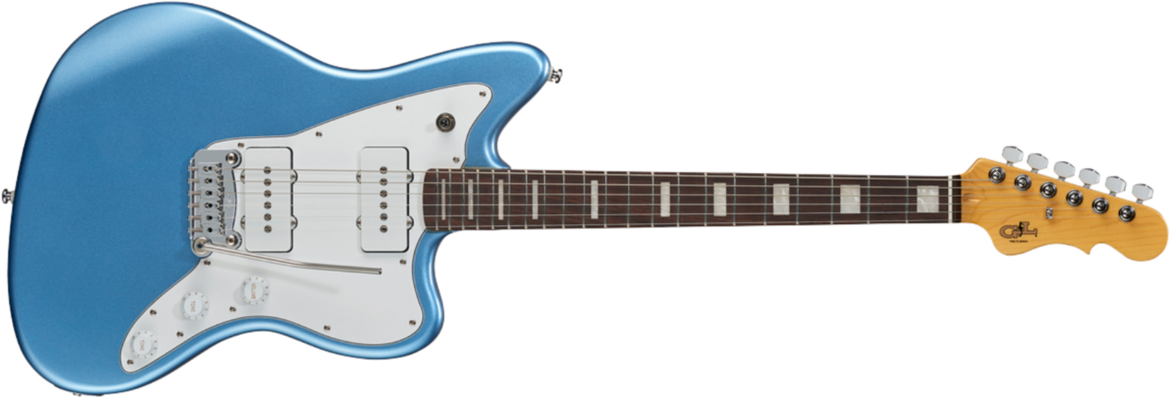 G&l Tribute Doheny - lake placid blue Retro rock electric guitar