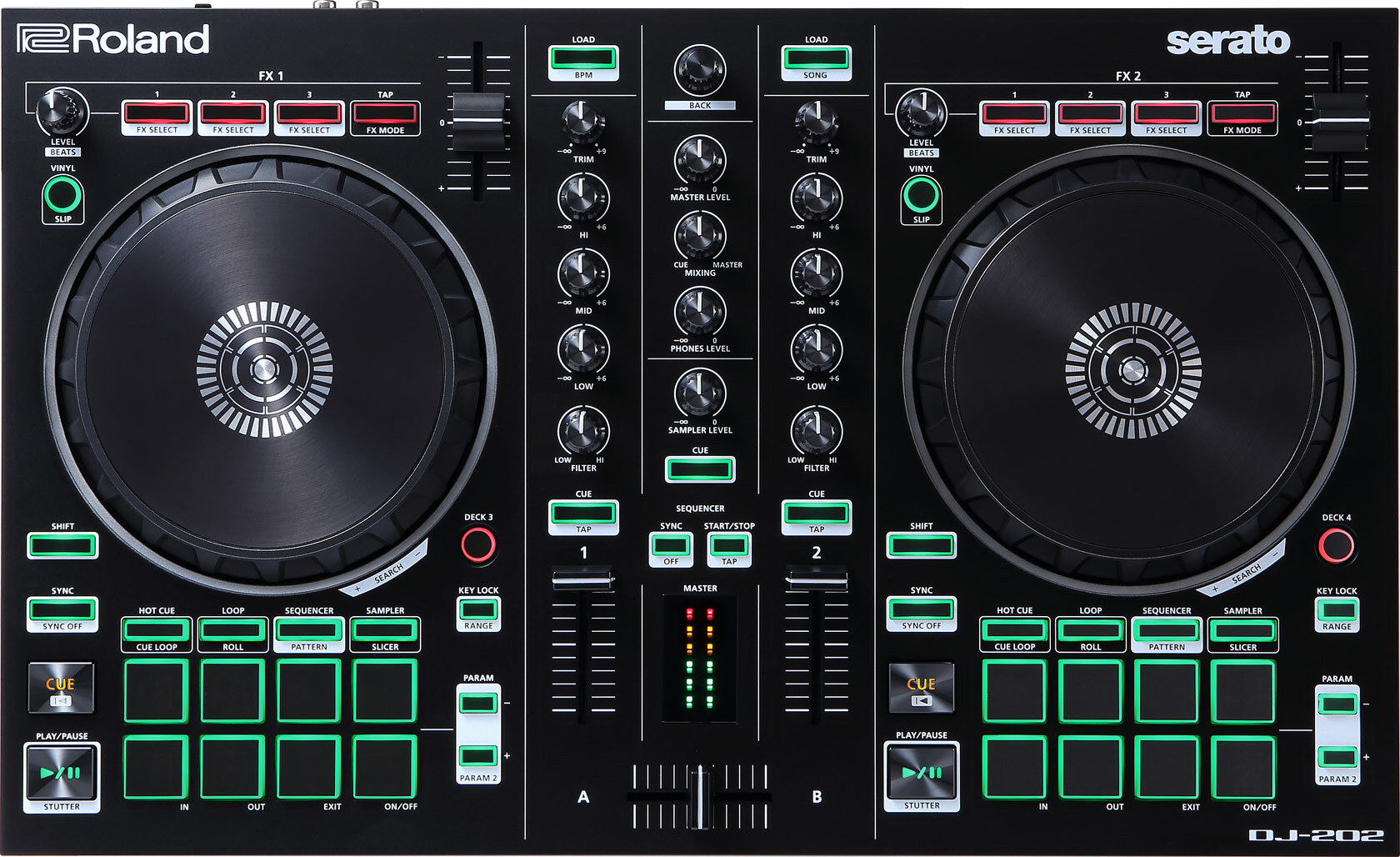 Roland DJ-202 Usb dj controller