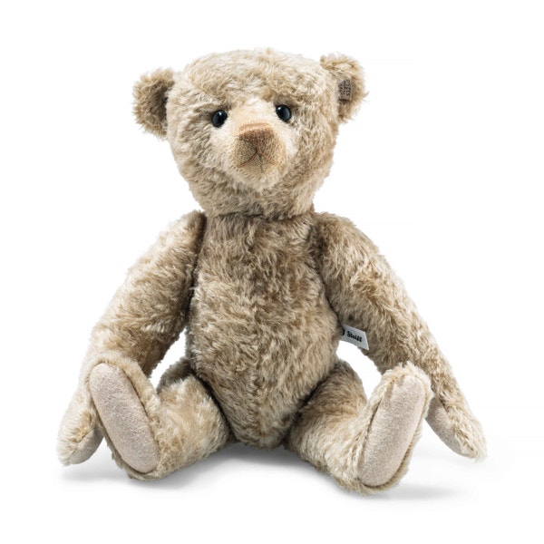 1910 Replica Teddy Bear Limited Edition, 14 in, light brown