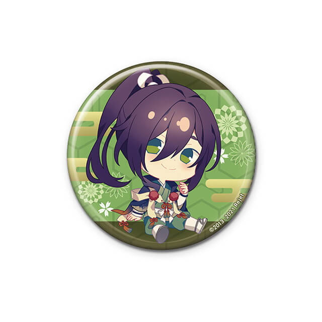 K イベント限定 100ビジュアル スクエア 缶バッジ 御芍神 紫 Mishakuji