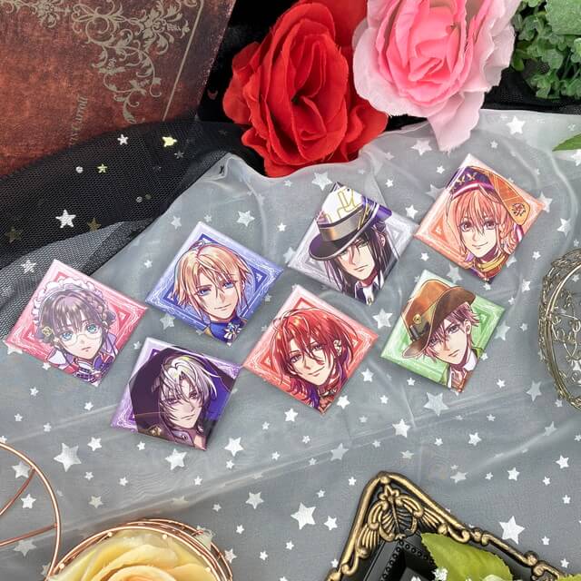 ミストニア ブロマイド 缶バッジ with sweets ルーカス 41個 with