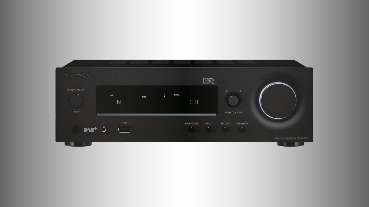 Onkyo R-N855: Versatile network stereo receiver