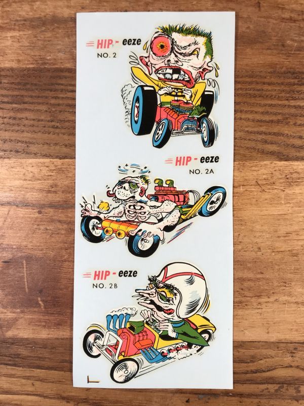 60年代 ビンテージ モンスター ライセンスプレート 6枚 hot rod 60年代