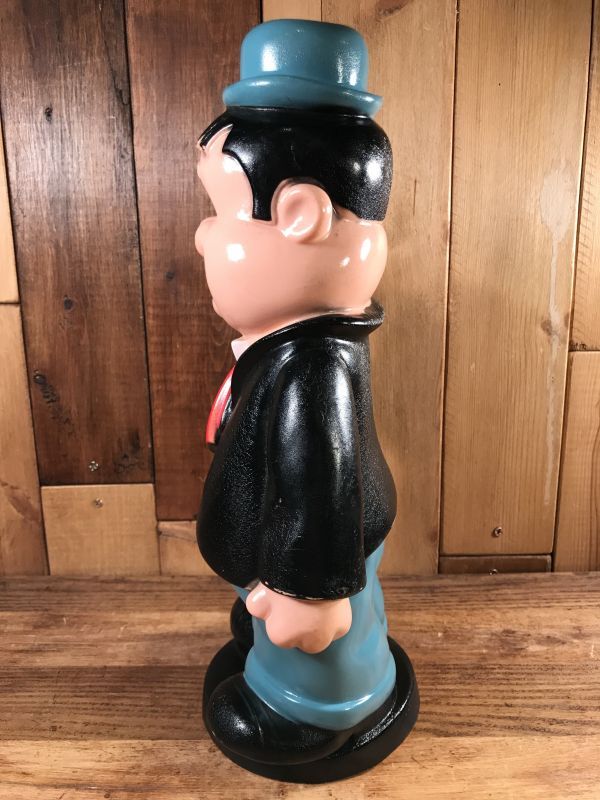 Play Pal Laurel & Hardy “Oliver Hardy” Plastic Coin Bank ローレル