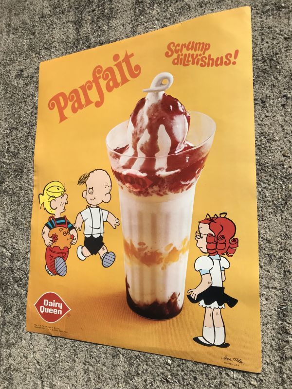 Dairy Queen Dennis The Menace “Parfait” Poster デイリークイーン
