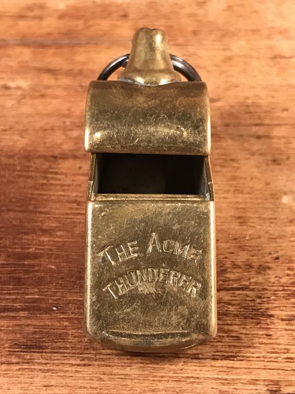 The Acme Thunderer Brass Whistle 真鍮 ビンテージ ホイッスル 呼び笛
