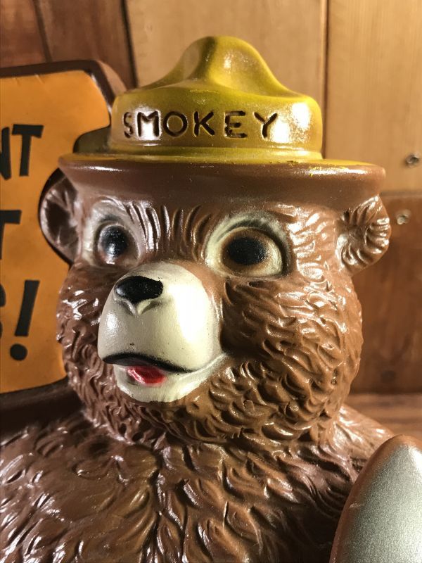 ヴィンテージ品‼️70s Smokey Bear/スモーキーベア貯金箱 【公式通販】