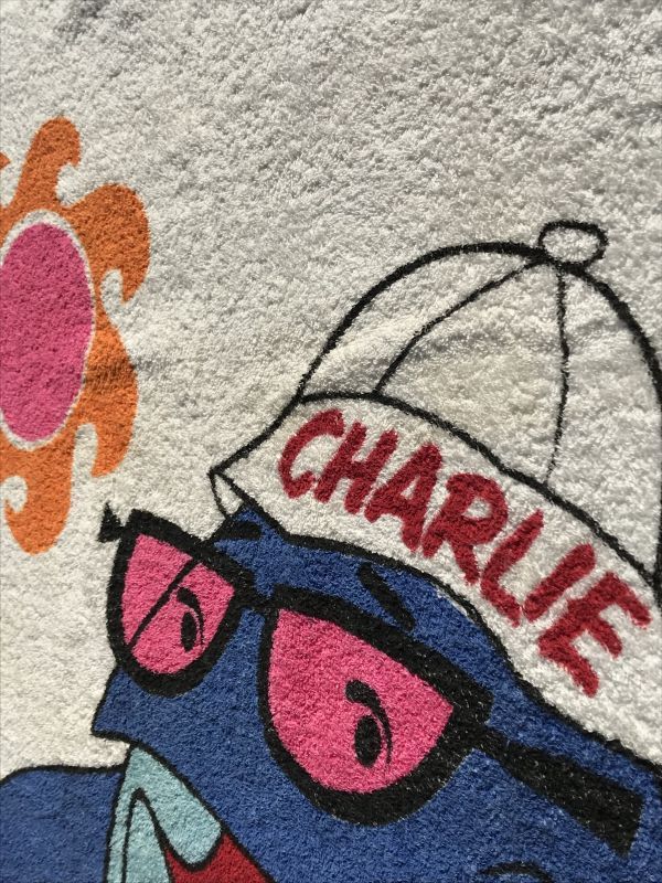 未使用 ビンテージ チャーリーツナ タオル スターキスト