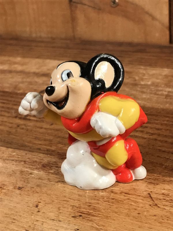 Mighty Mouse PVC Figure マイティマウス ビンテージ PVCフィギュア 80