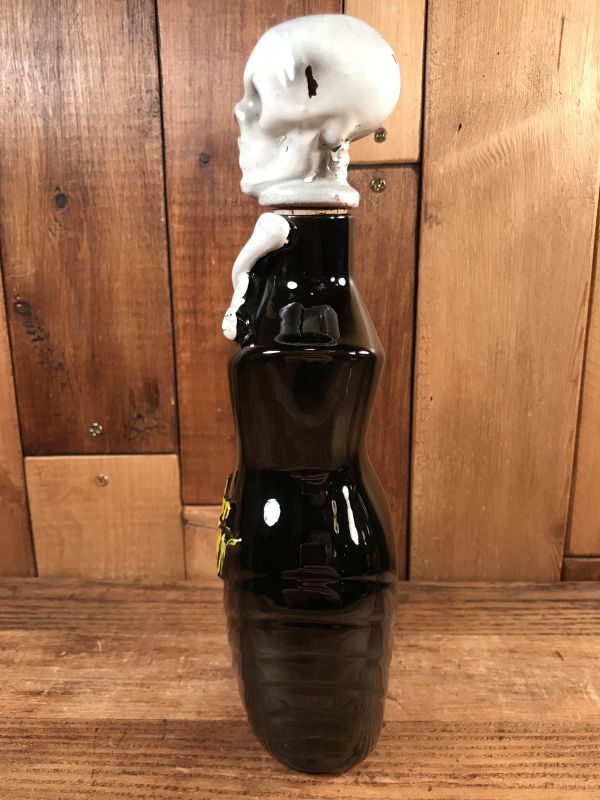 アンティーク 20s 30s スカル ドクロ 蛇 デカンタ ビンテージ ポイズン