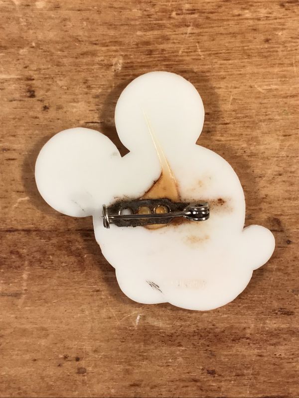 Monogram Disney Mickey Mouse Plastic Pinback ミッキーマウス