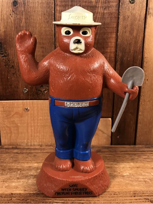 SMOKEY BEAR（スモーキーベア)貯金箱 Smokey Bear Plastic Coin Bank