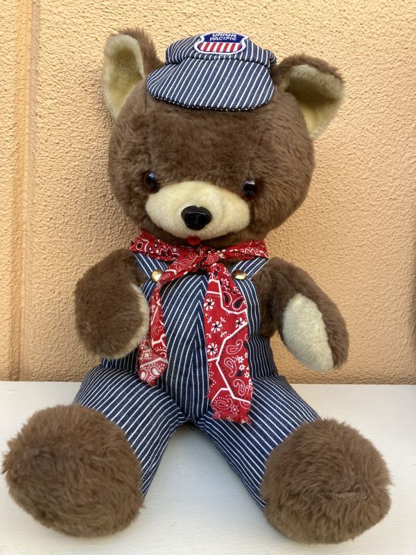 Union Pacific Hickory Denim Teddy Bear テディベア ビンテージ