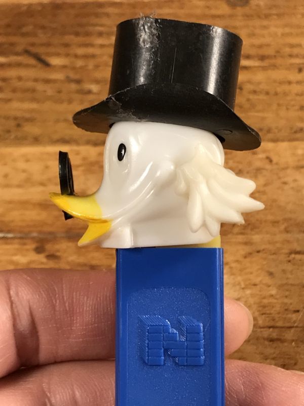 Walt Disney “Scrooge McDuck” No Feet Pez Dispenser スクルージ