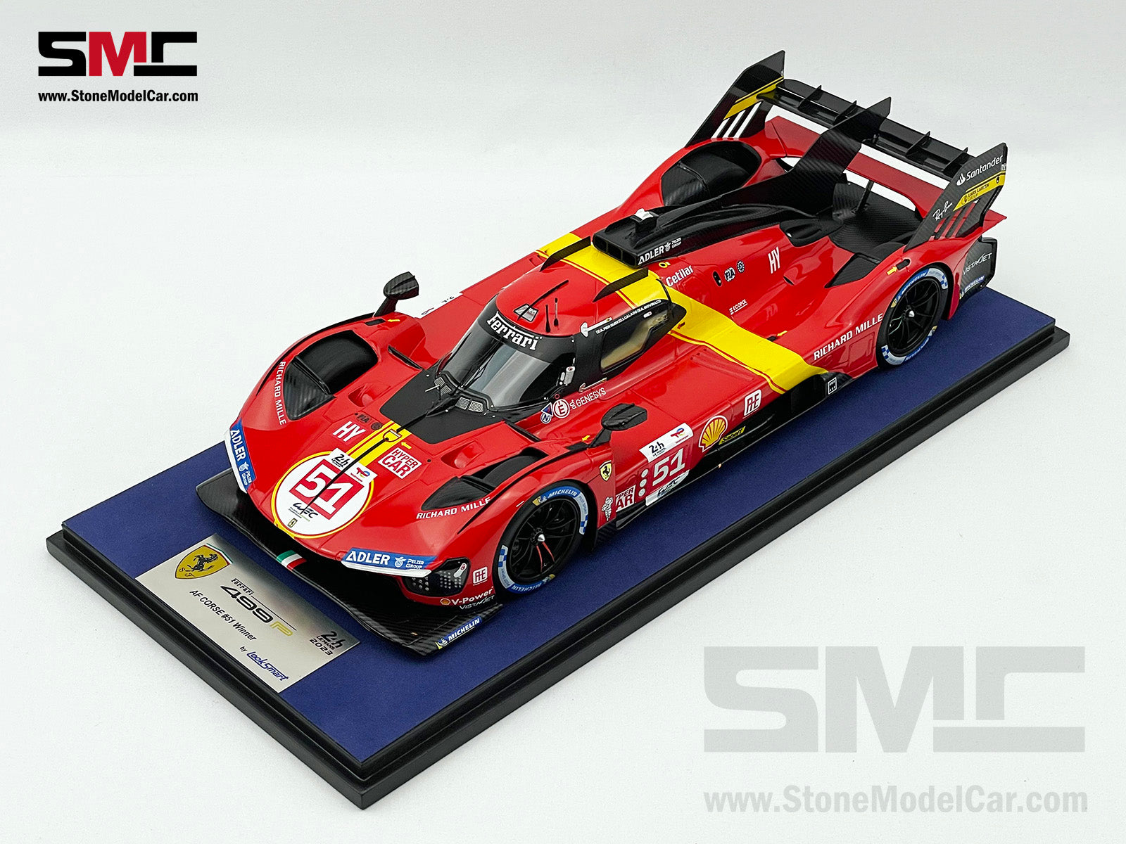 Ferrari 499P #51 AF CORSE Winner 24H Le Mans 2023 Looksmart 1:18