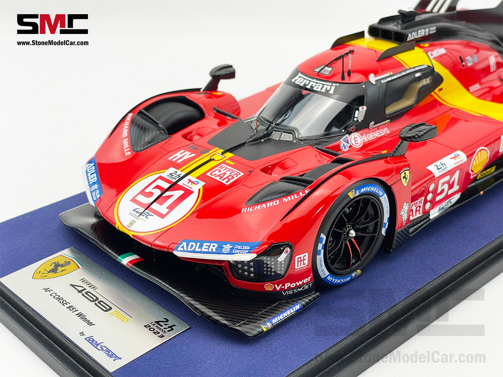 Ferrari 499P #51 AF CORSE Winner 24H Le Mans 2023 Looksmart 1:18